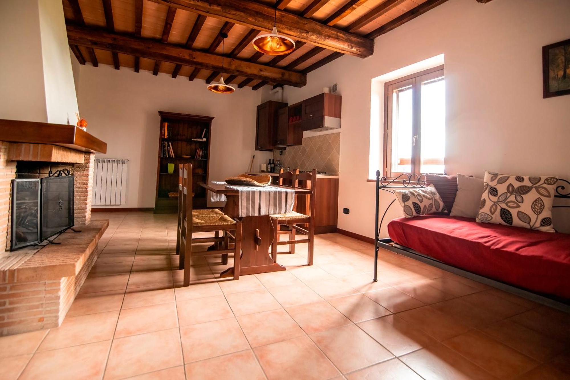 Casale Rancaglia Villa Gubbio Rum bild
